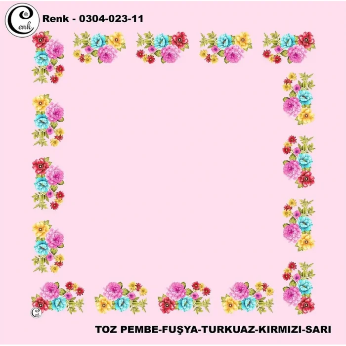 Cenk 90 Cm Ortası Boş Poşet İçi Yazma(Cnk-304-23-11)