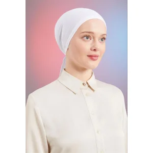 Levander Penye İpli Beyaz Bone (PY9901)