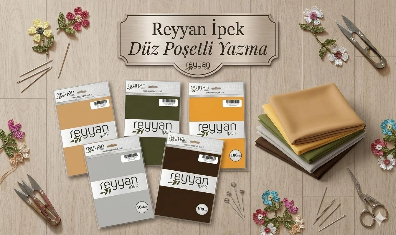 reyyan ipek düz poşetli yazma