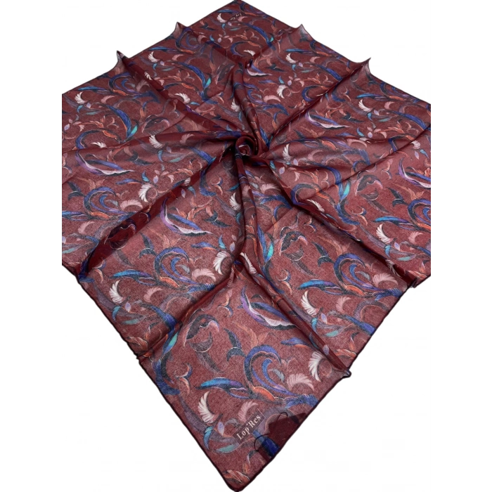 Lopres El Dikişli Soft Pamuk Eşarp-(soft52-05)