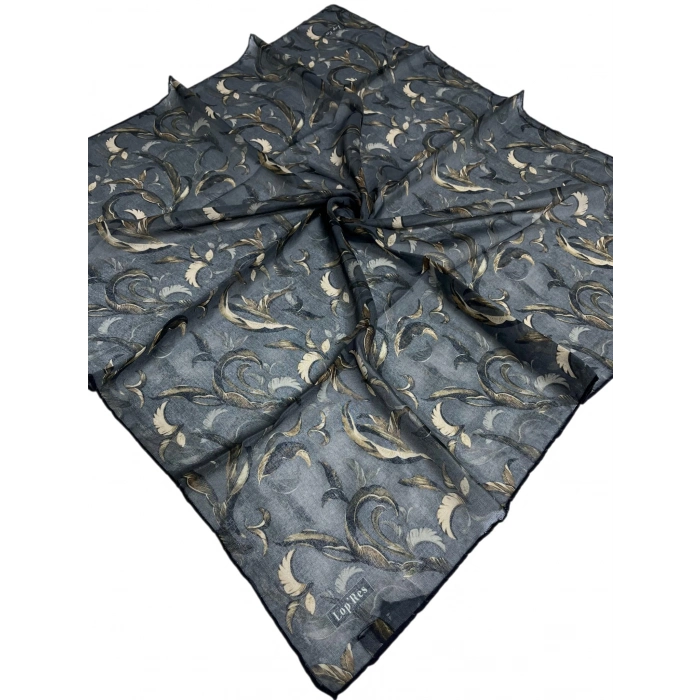 Lopres El Dikişli Soft Pamuk Eşarp-(soft52-07)