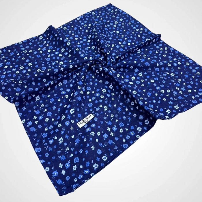 Huzurlu İpek Desenli Dikişli Yazma - (hd02-06)