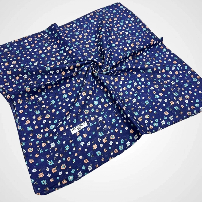 Huzurlu İpek Desenli Dikişli Yazma - (hd02-12)