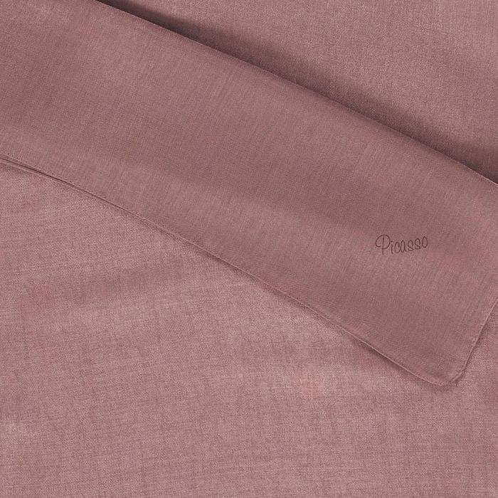 Picasso Düz Pırıltı Kehribar Eşarp Vizon (ry9906)