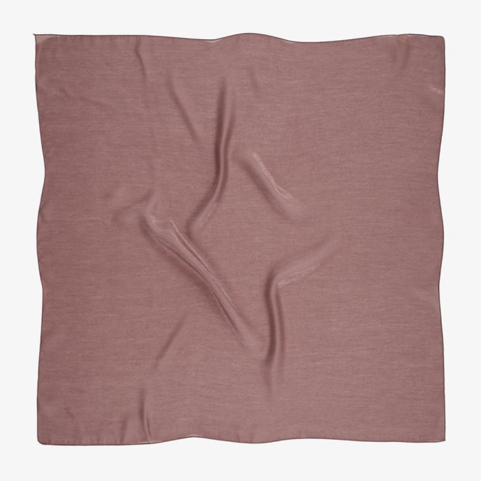 Picasso Düz Pırıltı Kehribar Eşarp Vizon (ry9906)