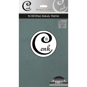 Cenk Düz 100cm Küf Yeşili Yazma (301-072)