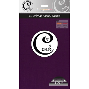 Cenk Düz 100cm Visne Yazma (301-065)