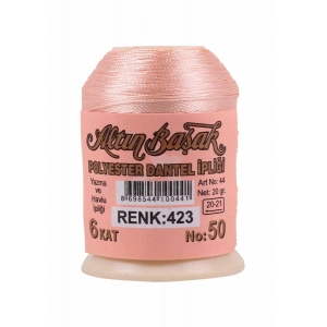 Altınbaşak 20 Gram Polyester Oya İpi (Renk:423)