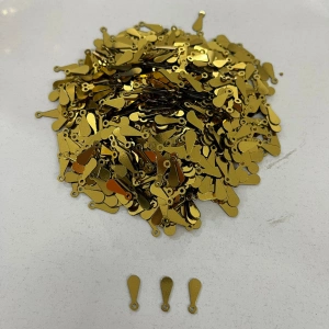 Pleksi Oya İşleme Pulu 50 gr. İnce Damla Gold (pul03-10)