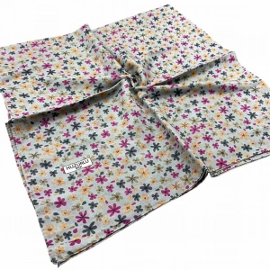 Huzurlu İpek Desenli Dikişli Yazma - (hd01-20)