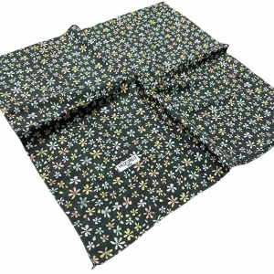 Huzurlu İpek Desenli Dikişli Yazma - (hd01-25)