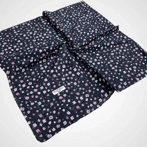 Huzurlu İpek Desenli Dikişli Yazma - (hd02-03)