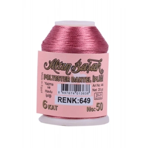 Altınbaşak 20 Gram Polyester Oya İpi (Renk:649)