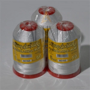 Altınbaşak 100 Gr. 50 No Oya İpi Renk:Beyaz