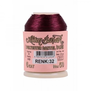 Altınbaşak 20 Gram Polyester Oya İpi (Renk:32)