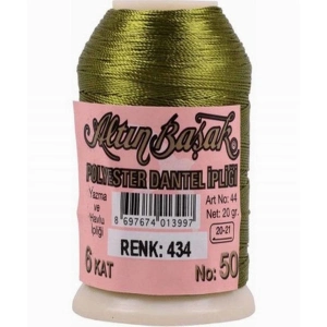 Altınbaşak 20 Gram Polyester Oya İpi (Renk:434)