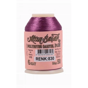 Altınbaşak 20 Gram Polyester Oya İpi (Renk:830)