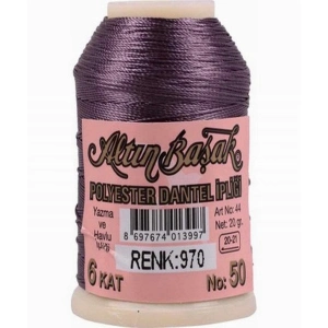 Altınbaşak 20 Gram Polyester Oya İpi (Renk:970)