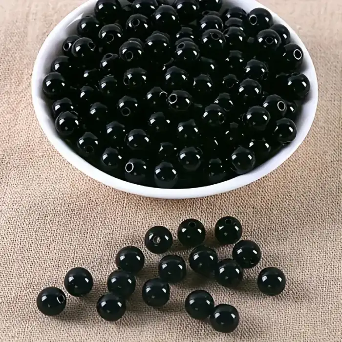 6 mm Kiraz Oyası Boncugu 50 gram (bck01-12)