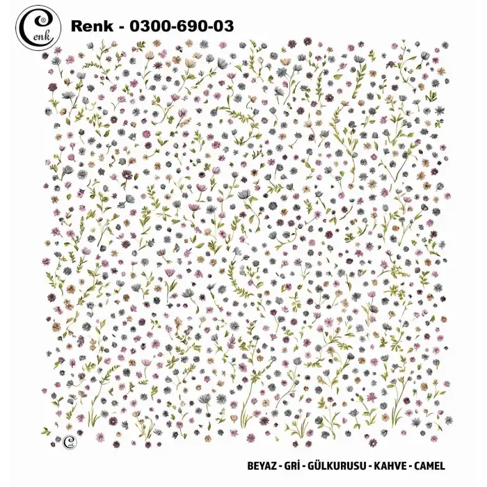 Cenk 100cm Oyalık Yazma (Cnk-690-03)