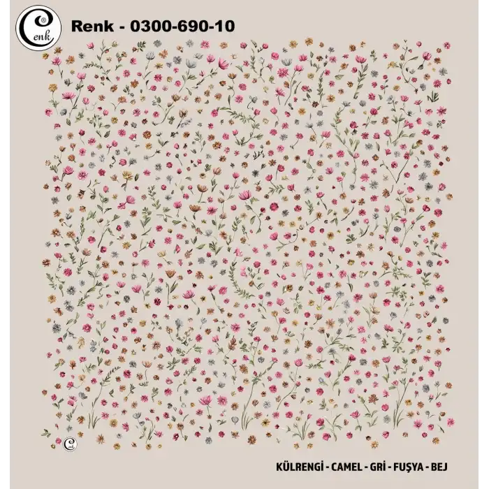 Cenk 100cm Oyalık Yazma (Cnk-690-10)