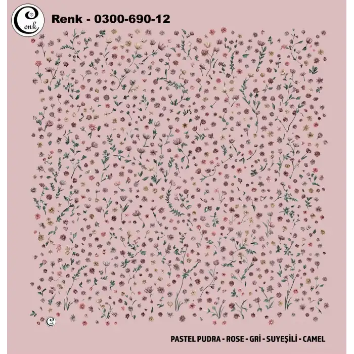Cenk 100cm Oyalık Yazma (Cnk-690-12)