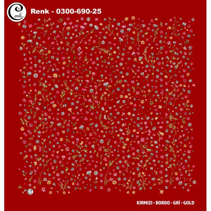 Cenk 100cm Oyalık Yazma (Cnk-690-25)