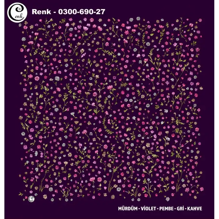 Cenk 100cm Oyalık Yazma (Cnk-690-27)