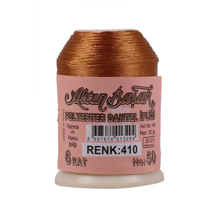 Altınbaşak 20 Gram Polyester Oya İpi (Renk:410)