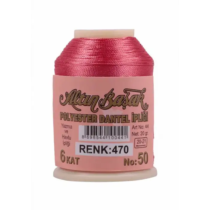 Altınbaşak 20 Gram Polyester Oya İpi (Renk:470)