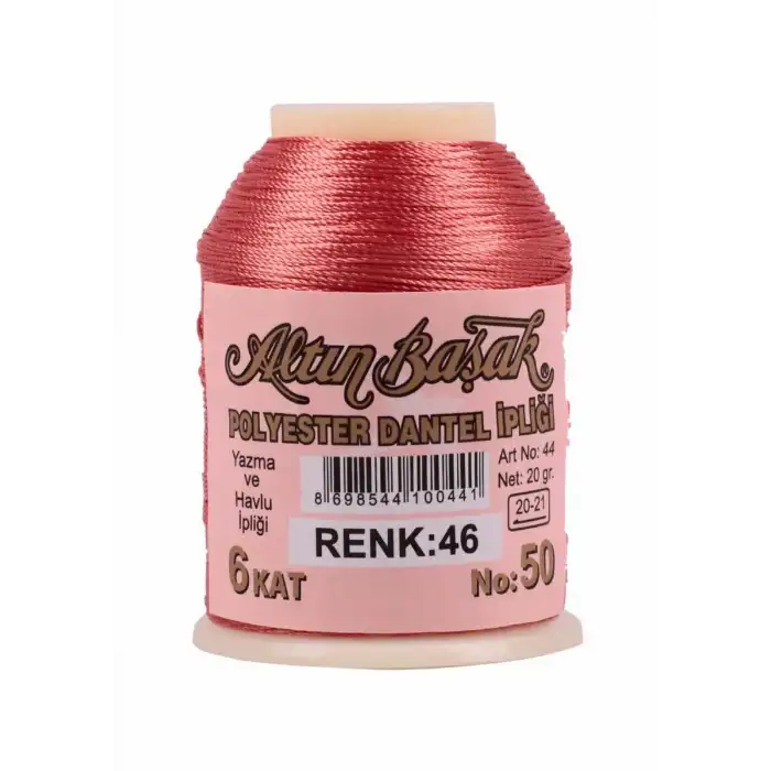 Altınbaşak 20 Gram Polyester Oya İpi (Renk:046)
