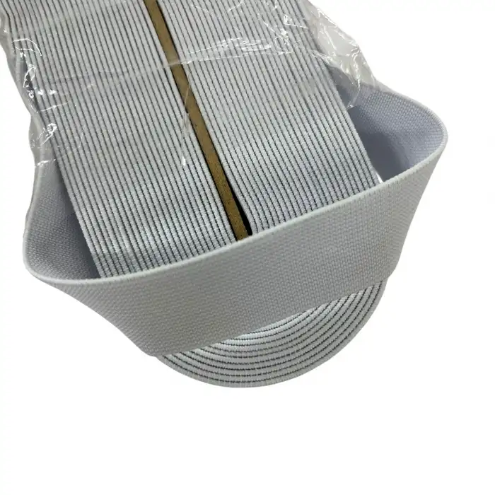 Kemer Tekstil Paça Lastiği 2,5cm 10m. Beyaz (ti01-14)