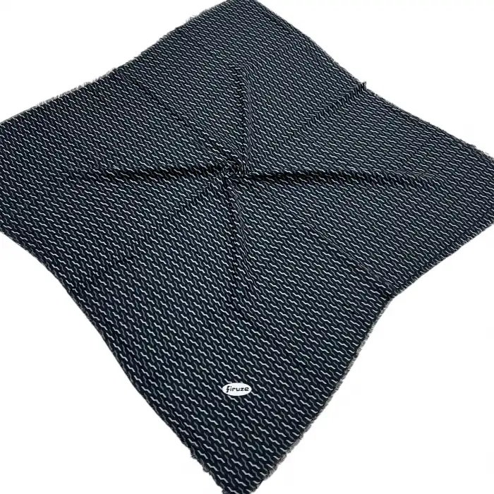 Firuze Flamlı Koton Eşarp (FE514-07)