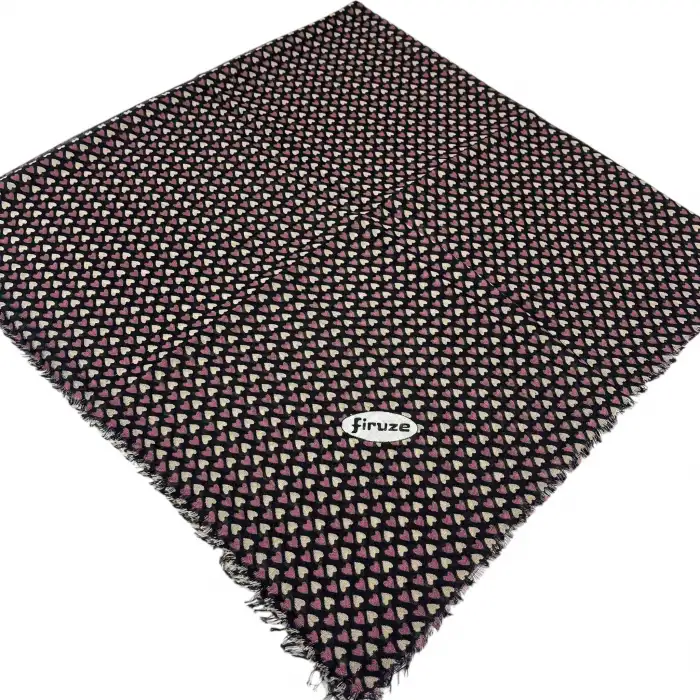 Firuze Flamlı Koton Eşarp (FE515-01)