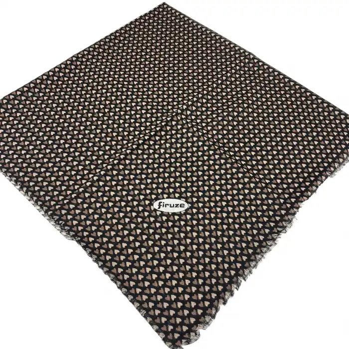 Firuze Flamlı Koton Eşarp (FE515-03)