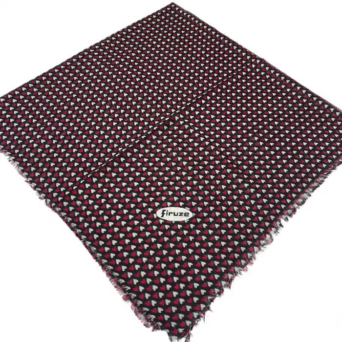 Firuze Flamlı Koton Eşarp (FE515-04)