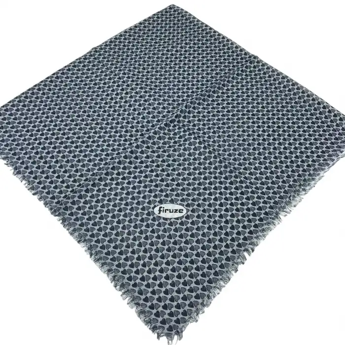 Firuze Flamlı Koton Eşarp (FE515-06)