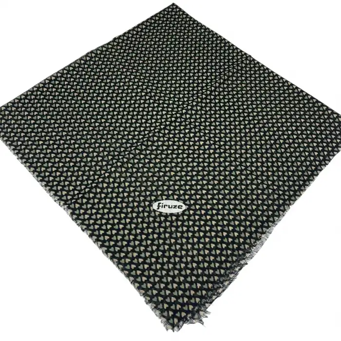 Firuze Flamlı Koton Eşarp (FE515-08)