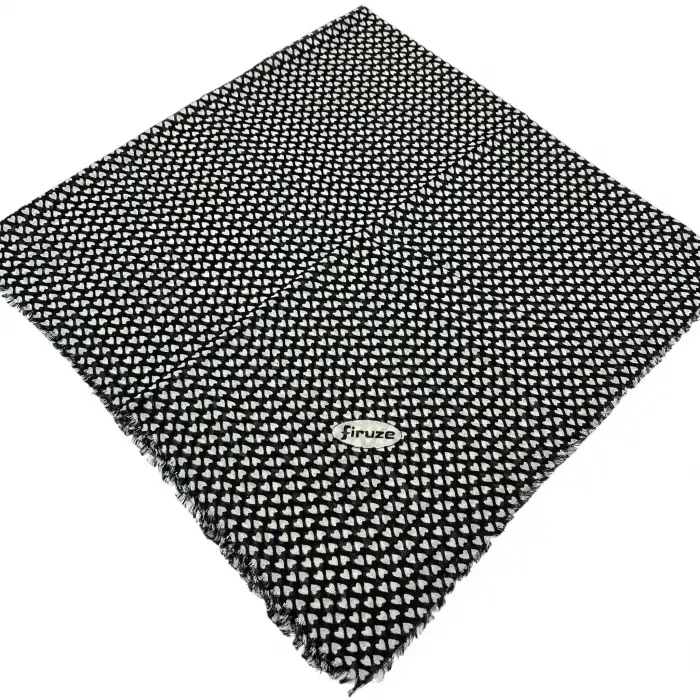 Firuze Flamlı Koton Eşarp (FE515-09)