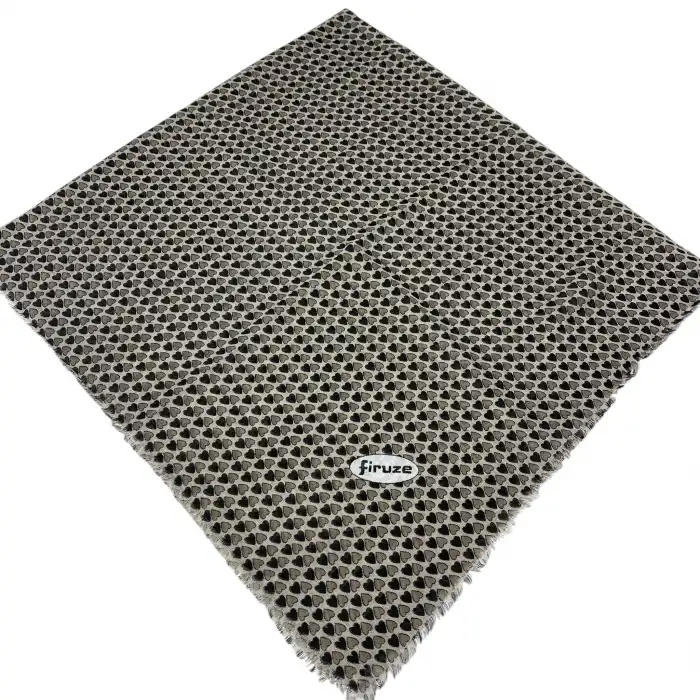 Firuze Flamlı Koton Eşarp (FE515-16)