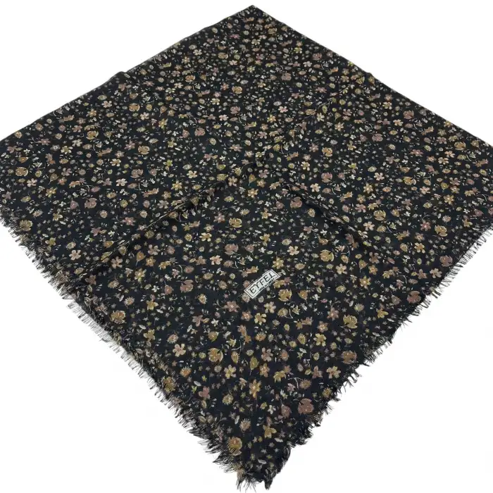 Eyfel Flamlı Koton Eşarp (FE519-05)