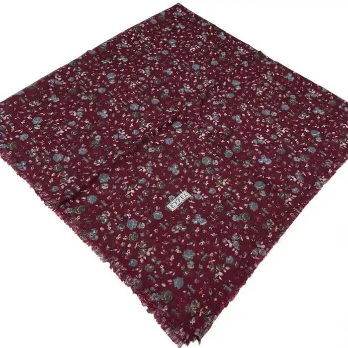 Eyfel Flamlı Koton Eşarp (FE519-06)