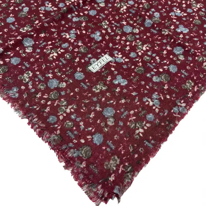 Eyfel Flamlı Koton Eşarp (FE519-06)
