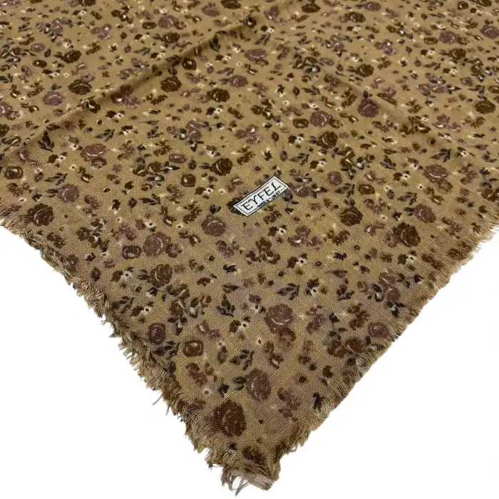 Eyfel Flamlı Koton Eşarp (FE519-07)