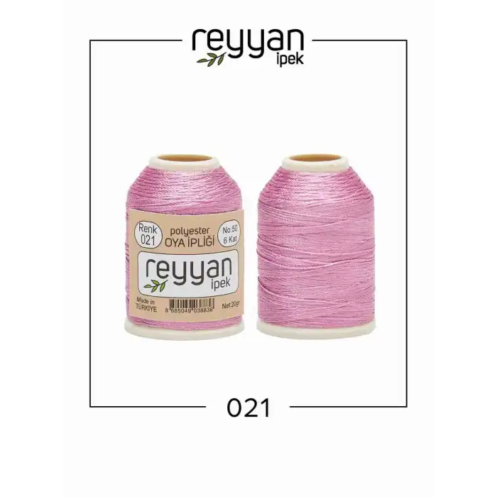 Reyyan İpek 20 gr. Polyester Oya İpi-021