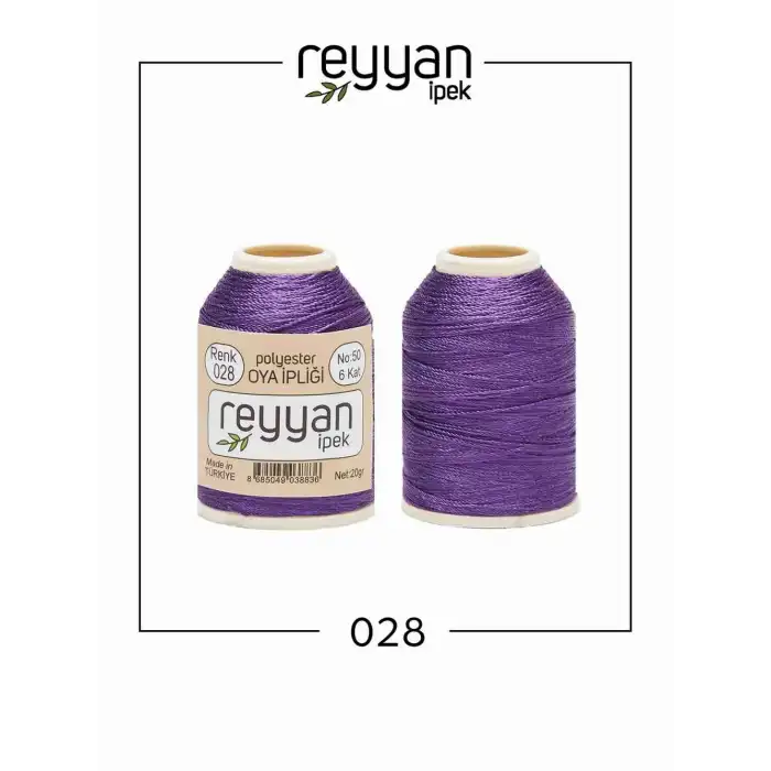 Reyyan İpek 20 gr. Polyester Oya İpi-028