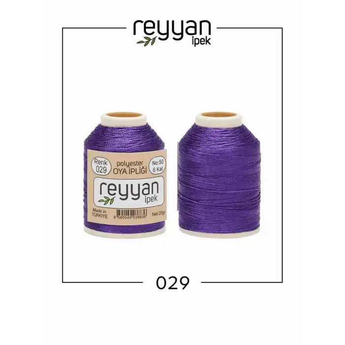 Reyyan İpek 20 gr. Polyester Oya İpi-029