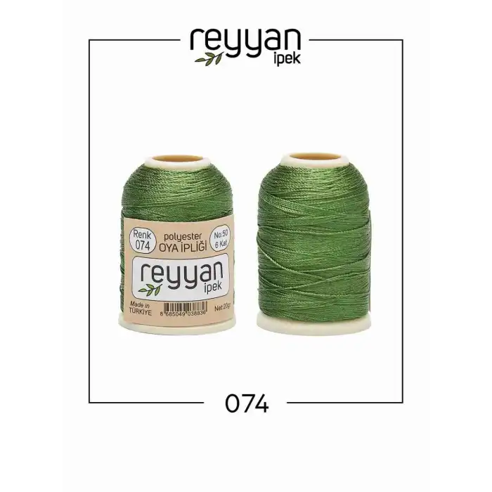 Reyyan İpek 20 gr. Polyester Oya İpi-074