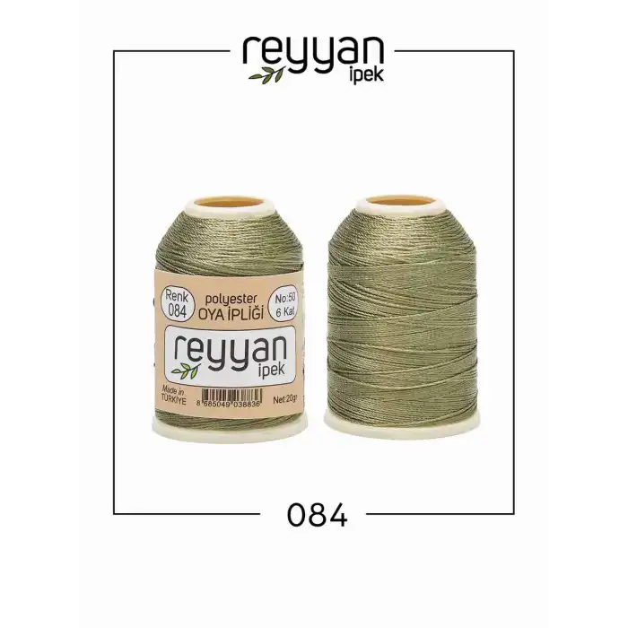 Reyyan İpek 20 gr. Polyester Oya İpi-084