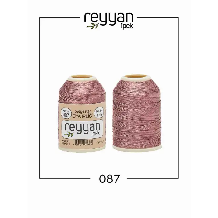 Reyyan İpek 20 gr. Polyester Oya İpi-087